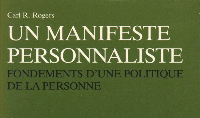 Un manifeste personnaliste Manifeste personnaliste