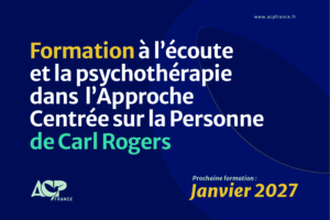 Formation Psychothérapie ACP 2027